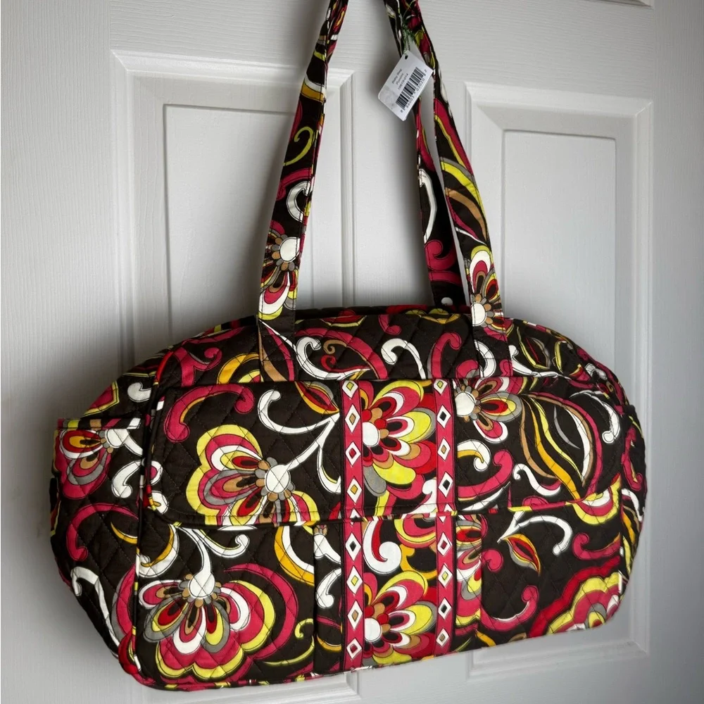 NWT Vera Bradley Puccini Baby Bag Diaper Bag w/ Changing Pad